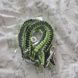 Reflective Green and Black Dog Leash